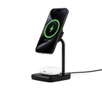 Qi2 2-in-1 Charger CHARGEBASE Black