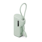 Thumboost Power Bank 5,000mAh + USB-C Cable Combo Green