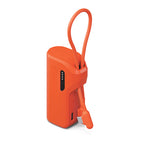 Thumboost Power Bank 5,000mAh + USB-C Cable Combo Orange