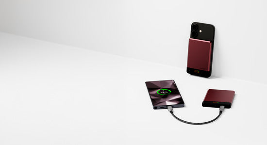 Magnetic Battery MagSlim 5000mAh Cherry