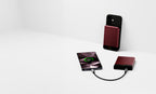 Magnetic Battery MagSlim 10.000mAh Cherry