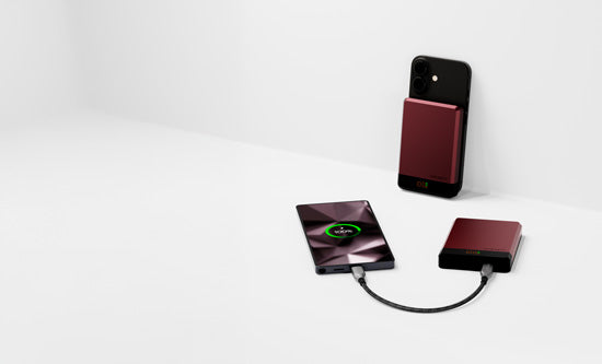 Magnetic Battery MagSlim 10.000mAh Cherry