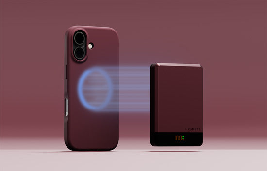 Magnetic Battery MagSlim 10.000mAh Cherry