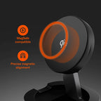 ChargeBase Qi2 Foldable Magnetic Wireless Charger Black