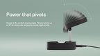 ChargeBase Qi2 Foldable Magnetic Wireless Charger Black