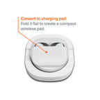 ChargeBase Qi2 Foldable Magnetic Wireless Charger White