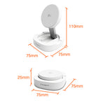 ChargeBase Qi2 Foldable Magnetic Wireless Charger White