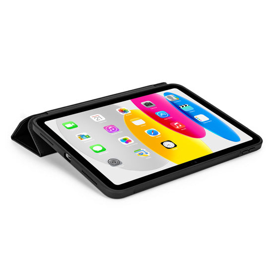 Textured Silicone Slim iPad 11 (A16) & 10.9 (10th gen) Charcoal Black