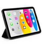 Textured Silicone Slim iPad 11 (A16) & 10.9 (10th gen) Charcoal Black
