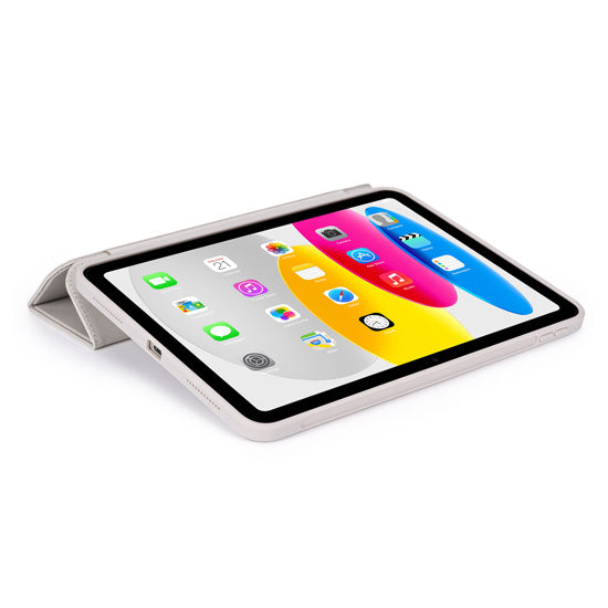Textured Silicone Slim iPad 11 (A16) & 10.9 (10th gen) Clay