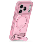 Antimicrobial Hybrid MagSafe Case iPhone 18 Pro Max Clear Pink
