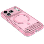 Antimicrobial Hybrid MagSafe Case iPhone 18 Pro Max Clear Pink