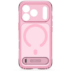 Antimicrobial Hybrid MagSafe Case iPhone 18 Pro Max Clear Pink