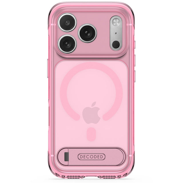 Antimicrobial Hybrid MagSafe Case iPhone 18 Pro Max / 17 Pro Max Clear Pink