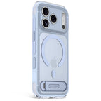 Antimicrobial Hybrid MagSafe Case iPhone 18 Pro Max Clear Navy