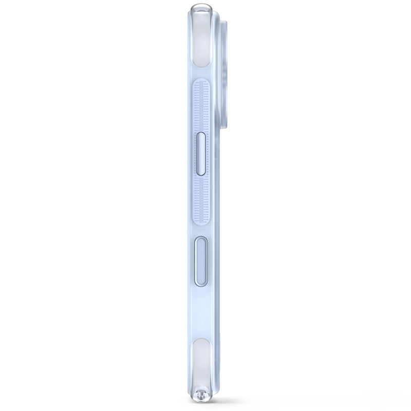 Antimicrobial Hybrid MagSafe Case iPhone 18 Pro Max Clear Navy