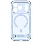 Antimicrobial Hybrid MagSafe Case iPhone 18 Pro Max Clear Navy