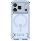 Antimicrobial Hybrid MagSafe Case iPhone 18 Pro Max Clear Navy