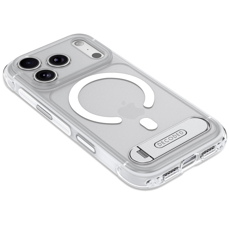 Antimicrobial Hybrid MagSafe Case iPhone 18 Pro Max Frosted White