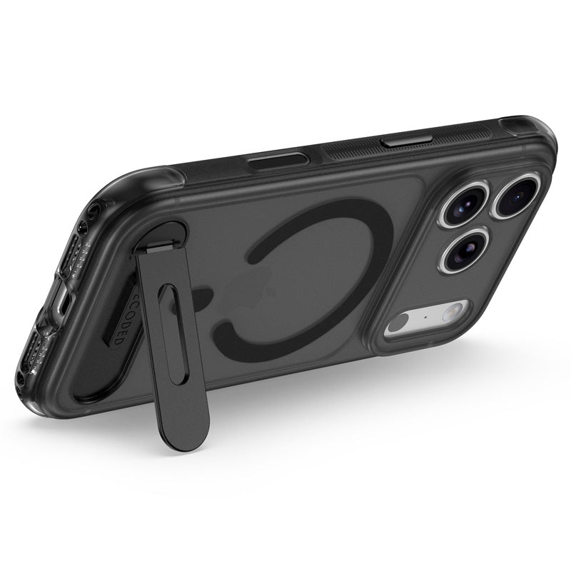 Antimicrobial Hybrid MagSafe Case iPhone 18 Pro Max Frosted Black