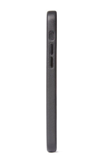 Leather Case iPhone 12 Mini Black