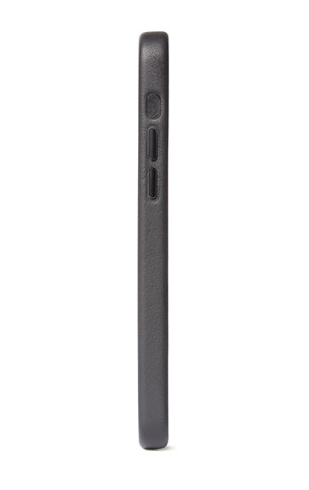 Leather Case iPhone 12 Mini Black