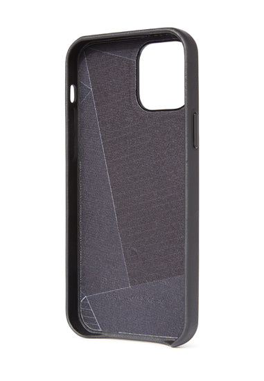 Leather Case iPhone 12 Mini Black