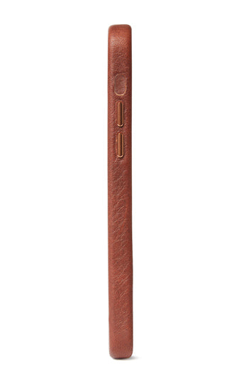 Leather Case iPhone 12 Mini Brown