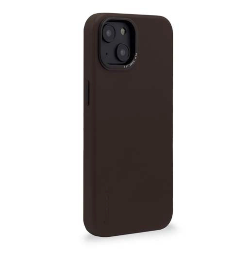 Leather Case MagSafe for iPhone 14 Plus Chocolate