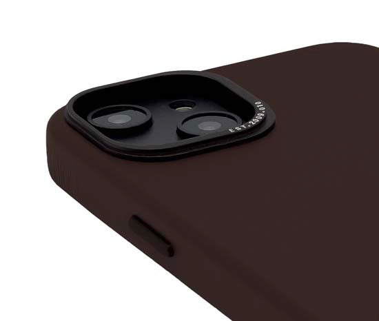 Leather Case MagSafe for iPhone 14 Plus Chocolate