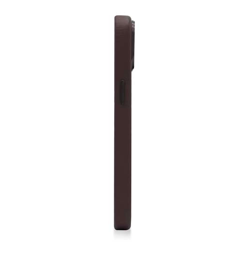 Leather Case MagSafe for iPhone 14 Plus Chocolate