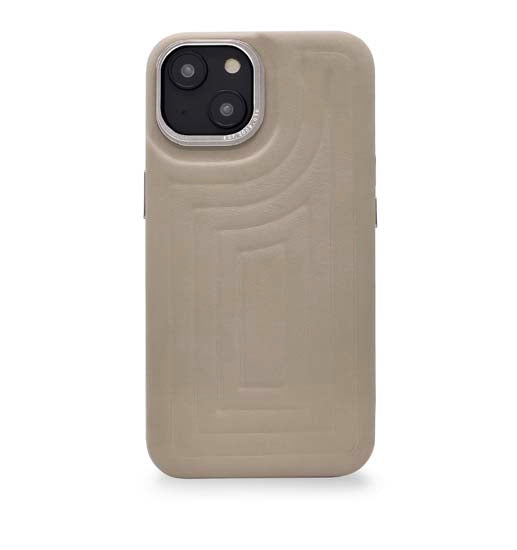Leather Case MagSafe for iPhone 14 Plus Clay