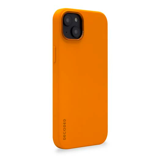 Antimicrobial Silicone Case MagSafe for iPhone 14 Plus Abricot