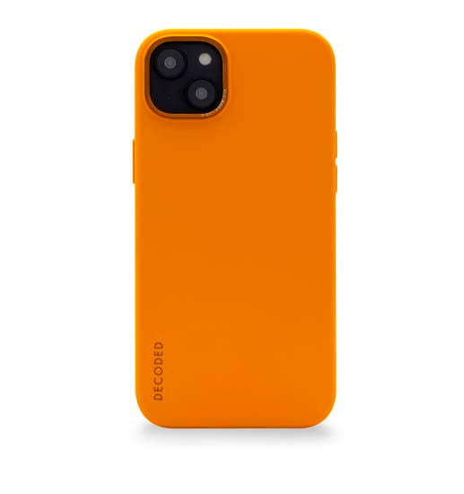 Antimicrobial Silicone Case MagSafe for iPhone 14 Plus Abricot