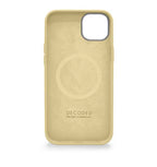 Antimicrobial Silicone Case MagSafe for iPhone 14 Plus Beige