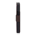 Leather Folio iPhone 14 Plus Brown