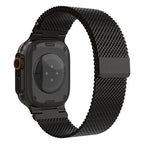 Milan Traction Loop Apple Watch Ultra Black