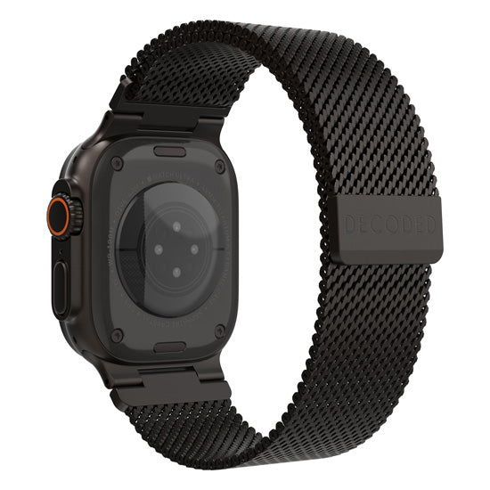 Milan Traction Loop Apple Watch Ultra Black