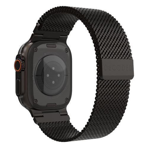 Milan Traction Loop Apple Watch Ultra Black