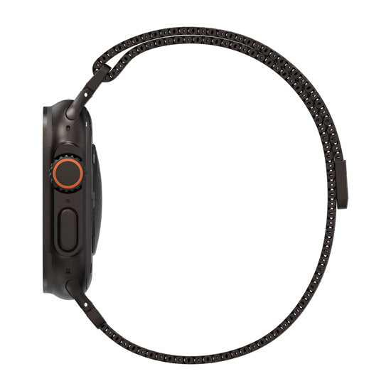 Milan Traction Loop Apple Watch Ultra Black