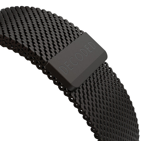 Milan Traction Loop Apple Watch Ultra Black