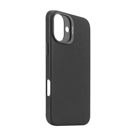 Leather case iPhone 16 Plus Black