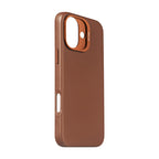 Leather case iPhone 16 Plus Tan