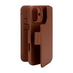 MagSafe detachable folio iPhone 16 Plus Tan