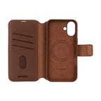 MagSafe detachable folio iPhone 16 Plus Tan