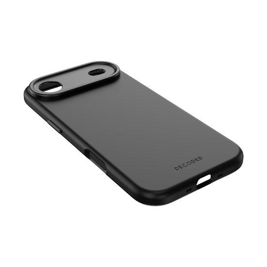 Antimicrobial Silicone MagSafe Case for iPhone Air Phantom Black