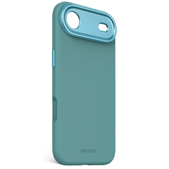 Antimicrobial Silicone MagSafe Case for iPhone Air Retro Blue