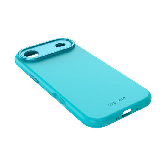 Antimicrobial Silicone MagSafe Case for iPhone Air Retro Blue