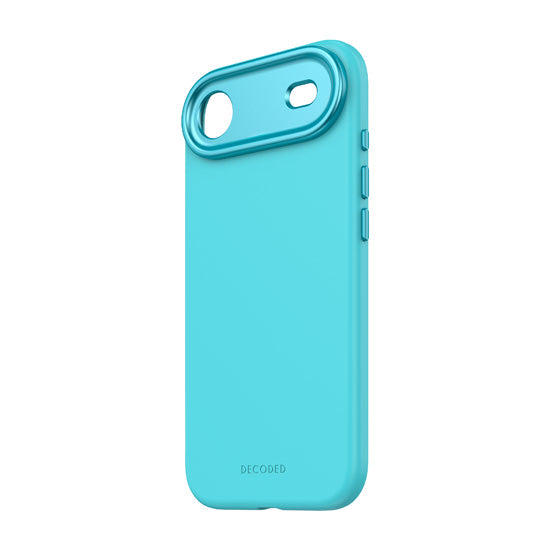 Antimicrobial Silicone MagSafe Case for iPhone Air Retro Blue