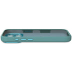 Antimicrobial Silicone MagSafe Case for iPhone 17 Pro Retro Blue